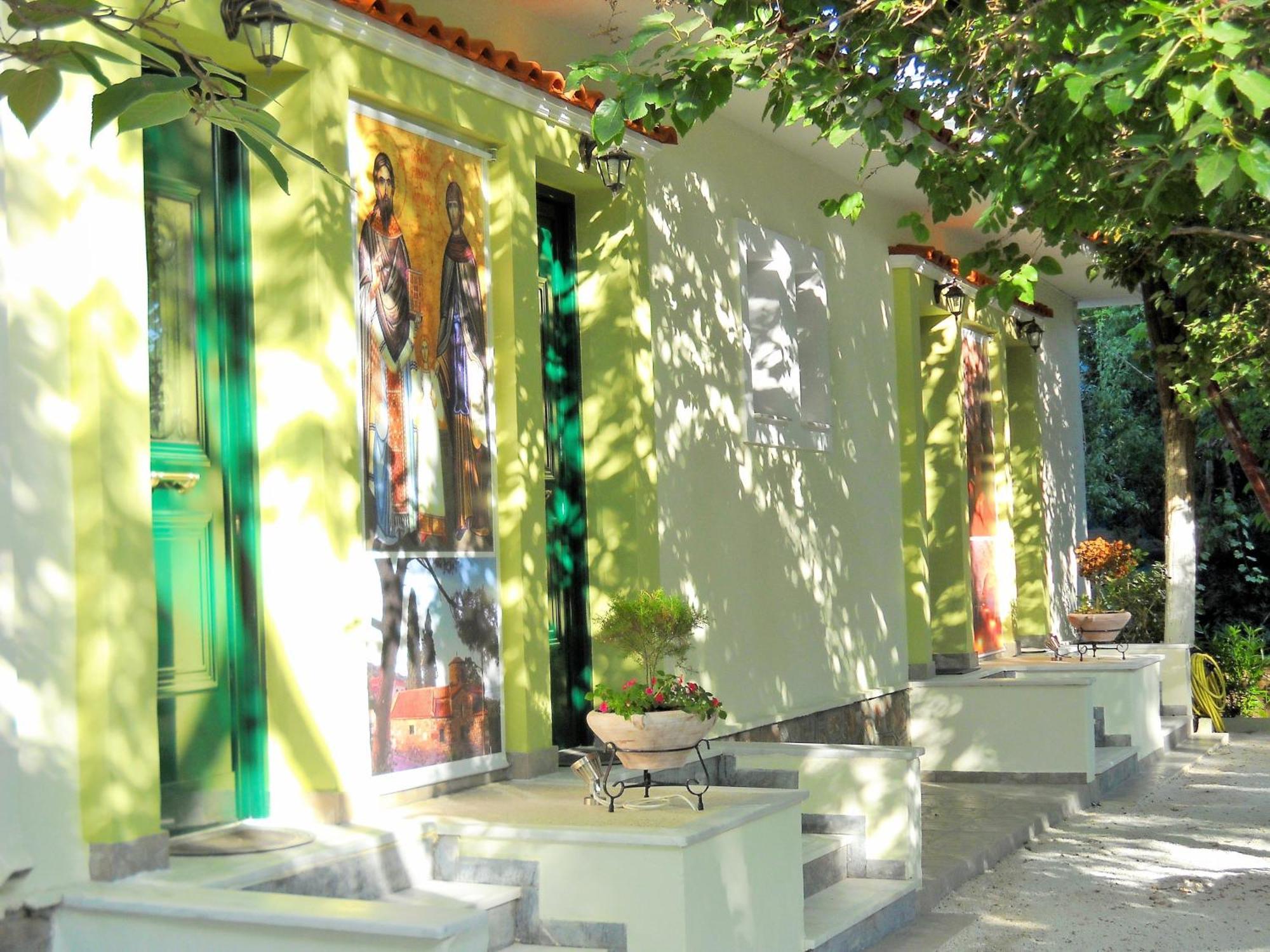 Melina Apartment Loutrópolis Thermís エクステリア 写真